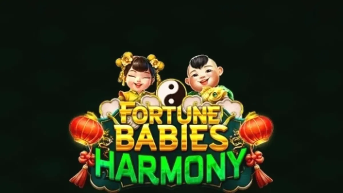Tampilan visual slot Fortune Babies – Harmony dengan tema bayi Tiongkok yang ceria.
